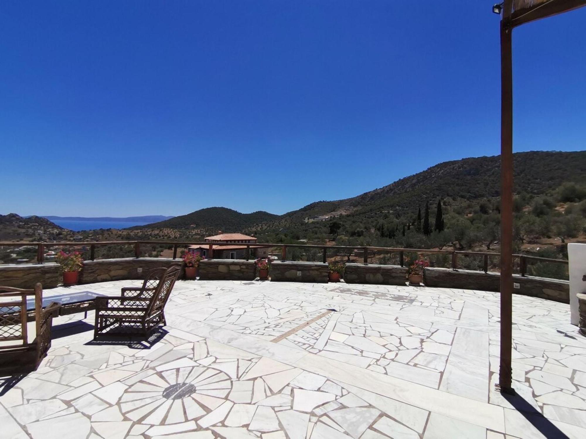 Saronic Citadel Seaside Villa サラミス エクステリア 写真