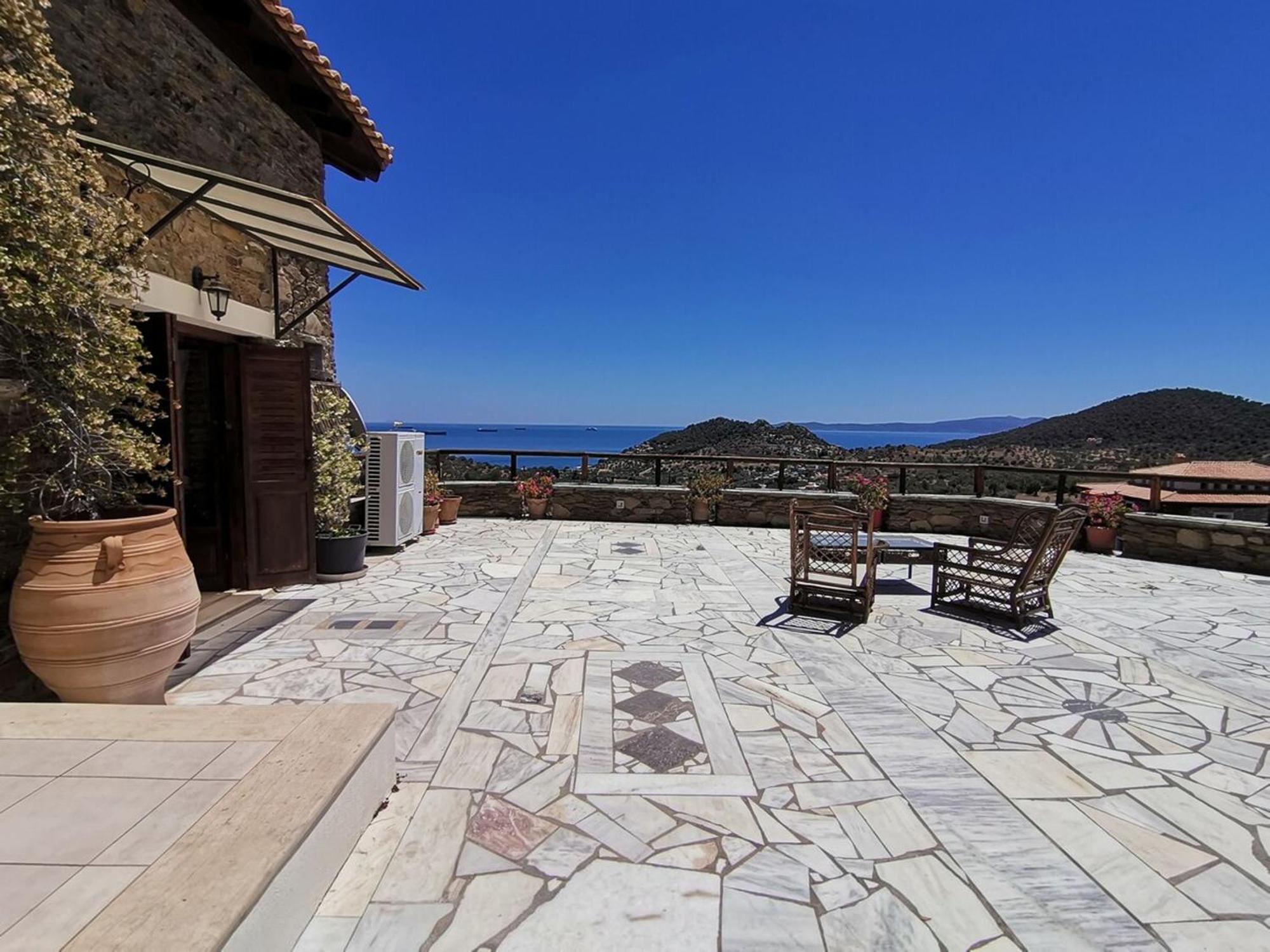 Saronic Citadel Seaside Villa サラミス エクステリア 写真